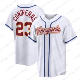 2026 Venezuela Baseball Jackson Chourio Home Stadium Jersey Baseball Classic Mens Fan Shirt Adults Kids Tee