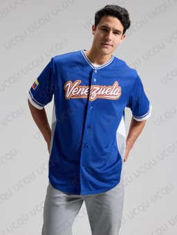 2026 Venezuela Baseball Jackson Chourio Home Stadium Jersey Baseball Classic Mens Fan Shirt Adults Kids Tee