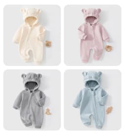 MILANCEL Newborn Baby Romper 6M-3T Toddler Jumpsuit Autumn Baby Bodysuits and One-pieces Infant Girl Clothes