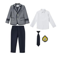 Child School Uniform Girls Korean Japanese Navy Jacket Pleated Skirt Boys Formal Dress Suits Kids Student Clothes Class Sets