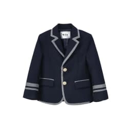Child School Uniform Girls Korean Japanese Navy Jacket Pleated Skirt Boys Formal Dress Suits Kids Student Clothes Class Sets