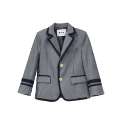 Child School Uniform Girls Korean Japanese Navy Jacket Pleated Skirt Boys Formal Dress Suits Kids Student Clothes Class Sets