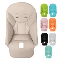 Baby Dining Chair Seat Cushion PU Leather Dining Chair Cover Child Dining Seat Case For Peg Perego For Siesta Zero3 For Baoneo