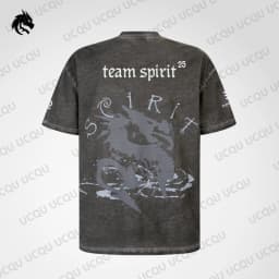 2026 New Summer Unisex Donk #25 Team Spirit CSGO2 Esports Graphic T Shirt Vintage Oversized Gaming Fan Kids Tee