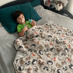 Kangobaby New Design 2pcs Set Double Layers 100% Cotton Newborn Baby Muslin Swaddle Blanket