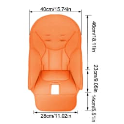 kid Highchair Seat Cushion For PegPerego Siesta Prima Pappa Zero3 Dinner Chair With Harness Shoulder Crotch Pad Baby Accessories