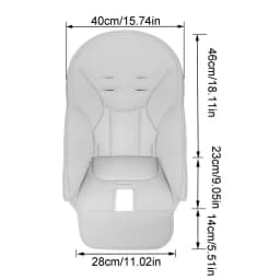 kid Highchair Seat Cushion For PegPerego Siesta Prima Pappa Zero3 Dinner Chair With Harness Shoulder Crotch Pad Baby Accessories