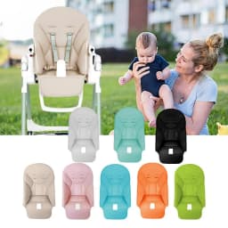 kid Highchair Seat Cushion For PegPerego Siesta Prima Pappa Zero3 Dinner Chair With Harness Shoulder Crotch Pad Baby Accessories