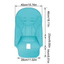 kid Highchair Seat Cushion For PegPerego Siesta Prima Pappa Zero3 Dinner Chair With Harness Shoulder Crotch Pad Baby Accessories