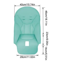 kid Highchair Seat Cushion For PegPerego Siesta Prima Pappa Zero3 Dinner Chair With Harness Shoulder Crotch Pad Baby Accessories