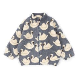 Fashion Baby Girl Boy Lamb Wool Jacket Infant Toddler Child Cartoon Print Fleece Inside Jacket Autumn Winter Baby Clothes 1-7Y