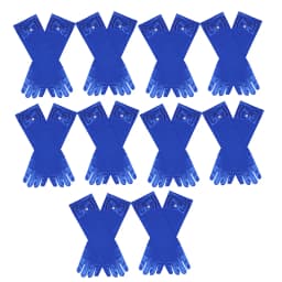 Wholesale 10pairs/lot Princess Girls Long Gloves Finger Set for Birthday Party Wedding Elsa Anna Belle Sofia  Accessories Mitten