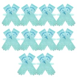 Wholesale 10pairs/lot Princess Girls Long Gloves Finger Set for Birthday Party Wedding Elsa Anna Belle Sofia  Accessories Mitten