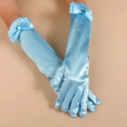 Wholesale 10pairs/lot Princess Girls Long Gloves Finger Set for Birthday Party Wedding Elsa Anna Belle Sofia  Accessories Mitten