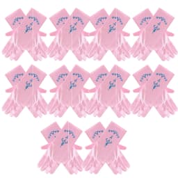 Wholesale 10pairs/lot Princess Girls Long Gloves Finger Set for Birthday Party Wedding Elsa Anna Belle Sofia  Accessories Mitten