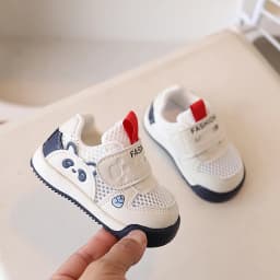 Breathable Hollow Out Mesh Toddler Shoes Soft Bottom Panda Design Girls Walking Sandals Summer New Style Toddler Girl Shoes
