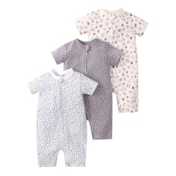 3PCS/Lot Summer Baby Rompers Baby Girls Clothing 100% Cotton Newborn Baby Boy Clothes Infant Jumpsuits Short Sleeve Kids Clothes