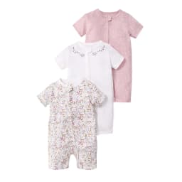 3PCS/Lot Summer Baby Rompers Baby Girls Clothing 100% Cotton Newborn Baby Boy Clothes Infant Jumpsuits Short Sleeve Kids Clothes