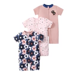 3PCS/Lot Summer Baby Rompers Baby Girls Clothing 100% Cotton Newborn Baby Boy Clothes Infant Jumpsuits Short Sleeve Kids Clothes