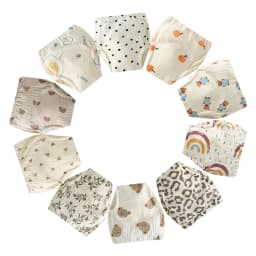 10 Pcs Reusable Baby Training Pants Washable Kids Cloth Diaper Nappies Changing Underwear Infant Toddler Potty Training Panties