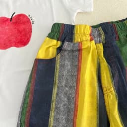 Summer Colorful Stripe Kids Pants Thin Loose Casual Boys Trousers Cotton Breathable Children Pants Streetwear for 1-8Y Boys