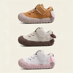 Children’s Running Shoes Fashion Casual Cute Shoes Spring Autumn 2026 Sports Shoes for Boys Girls Toddler Size 16-26 Beige Pink