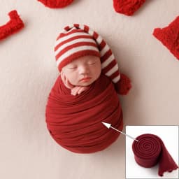25 Colors Soft Stretch Baby Wraps Newborn Wrap Photography Props Studio Photo Shoot Background Cloth Prop Accessories 180cmx33cm