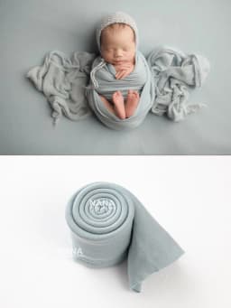 25 Colors Soft Stretch Baby Wraps Newborn Wrap Photography Props Studio Photo Shoot Background Cloth Prop Accessories 180cmx33cm