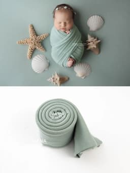 25 Colors Soft Stretch Baby Wraps Newborn Wrap Photography Props Studio Photo Shoot Background Cloth Prop Accessories 180cmx33cm
