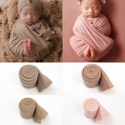 25 Colors Soft Stretch Baby Wraps Newborn Wrap Photography Props Studio Photo Shoot Background Cloth Prop Accessories 180cmx33cm