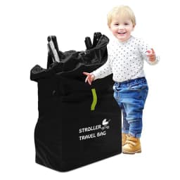 Baby Stroller Travel Bag with Shoulder Belt Pram Universal Dust Bag Organizer Kindergarten Carts Accessories Walker Cribs Bags