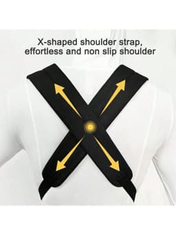 1-Piece Ergonomic Multifunctional Baby Carrier - 4-in-1 Portable Baby Travel Gear, with Adjustable and Comfortable Front and Back Straps, the Perfect Baby Shower Gift for Your Baby.
