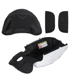 4IN 1 Car Seat Stroller Accessories Doona Replacement Cover Kit Canopy Sunshade Seat Cushion Shoulder Pads Doona Accessories