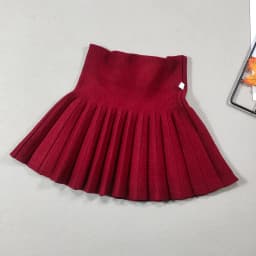 Kids Skirt Girls' Pleated Skirt Solid Sweet Pink Beach Skirt Black Cute Mini Skirt Slim Fit Baby Princess Skirt 2-12 Years