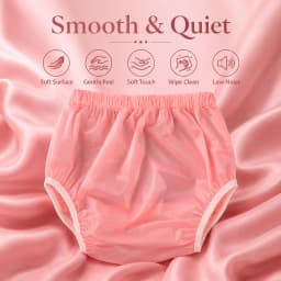1Piece Hot Soft Silent Reusable Washable Adult Household Protective Underpants Adjustable Flexible Elastic Waistband For Body