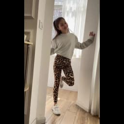 Random 6pcs Girls Stretchy Tight Pants Mix Designs Fashionable Children Flowers Prints Leggings New Year School Clothing Legging