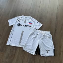 2026 New Hot Selling Boxing Suit, Quick-Drying and Breathable Sports Set, Kid's Running Training T-shirt + Shorts Two-Piece Set