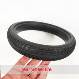 Wheel Tire For Be Cool Slide Traffic Pushchair Front Or Back PU Tubeless Custom Tyre Cover Baby Buggy Replacement Accessories