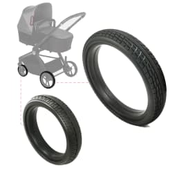 Wheel Tire For Be Cool Slide Traffic Pushchair Front Or Back PU Tubeless Custom Tyre Cover Baby Buggy Replacement Accessories