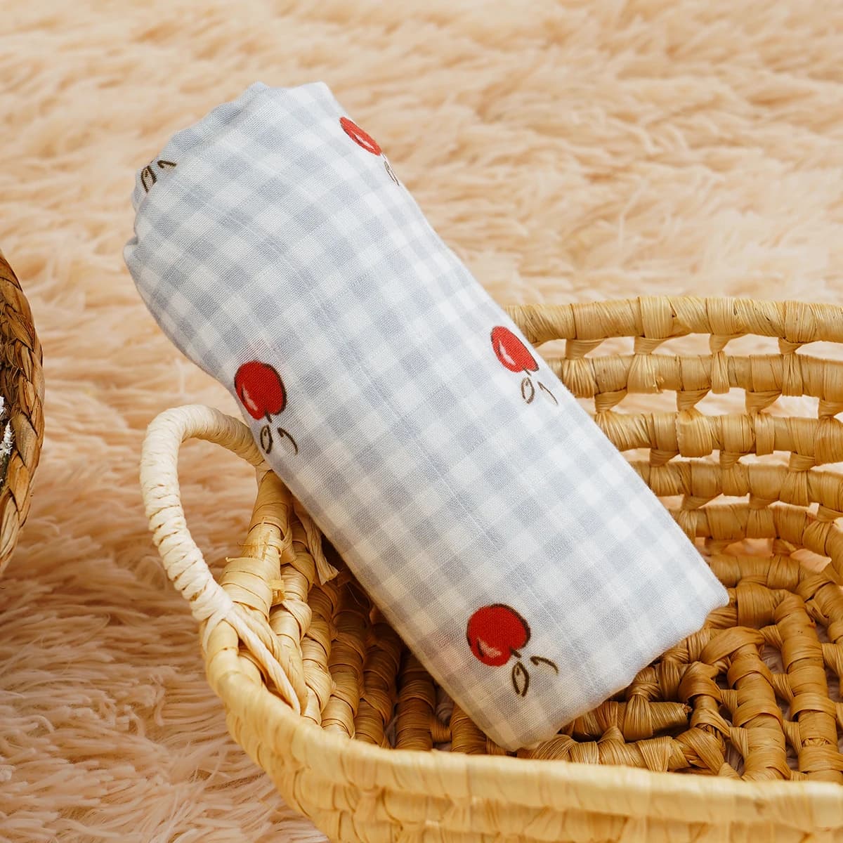 Elinfant 1 Pc Baby Blanket & Swaddling Newborn Soft Bamboo Cotton Blanket Bedding Quilt Infant Bedding Swaddle Wrap