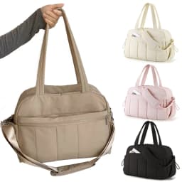 Waterproof Diaper Bag Mommy Handbag Travel Gym Tote Maternity Cabin Bag Lightweight Portable Bag for Baby Stroller Outdoor Daily