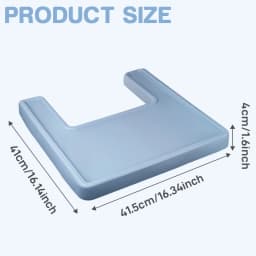 Full-coverage silicone placemat for IKEA high chairs—dishwasher-safe, BPA-free, designed for toddlers learning to feed themselve