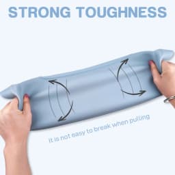Full-coverage silicone placemat for IKEA high chairs—dishwasher-safe, BPA-free, designed for toddlers learning to feed themselve