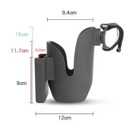 Cup Holder For Stroller Baby Carriage Water Bottle Support Mobile Phone Holder Universal Pram Baby Stroller Accessories Abs