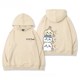 2026 Chiikawa Men's and Women's All Season Hoodies Comfortable, Breathable, High Quality Ins Y2K Popular Anime