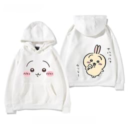 2026 Chiikawa Men's and Women's All Season Hoodies Comfortable, Breathable, High Quality Ins Y2K Popular Anime