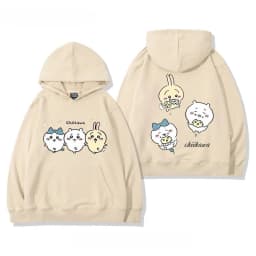 2026 Chiikawa Men's and Women's All Season Hoodies Comfortable, Breathable, High Quality Ins Y2K Popular Anime