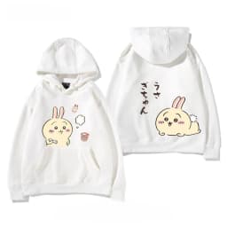 2026 Chiikawa Men's and Women's All Season Hoodies Comfortable, Breathable, High Quality Ins Y2K Popular Anime
