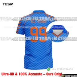 TESM Family 3D Printed Polo T-shirt Men Kids Couple Matching Soccer Jersey Casual Short Sleeve Polo Shirts