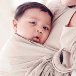 Breathable Summer Baby Carrier Mesh Fabric Cross-Body Strap Outdoor Wearing Lightweight Infant Carrier Comfortable Baby Wrap